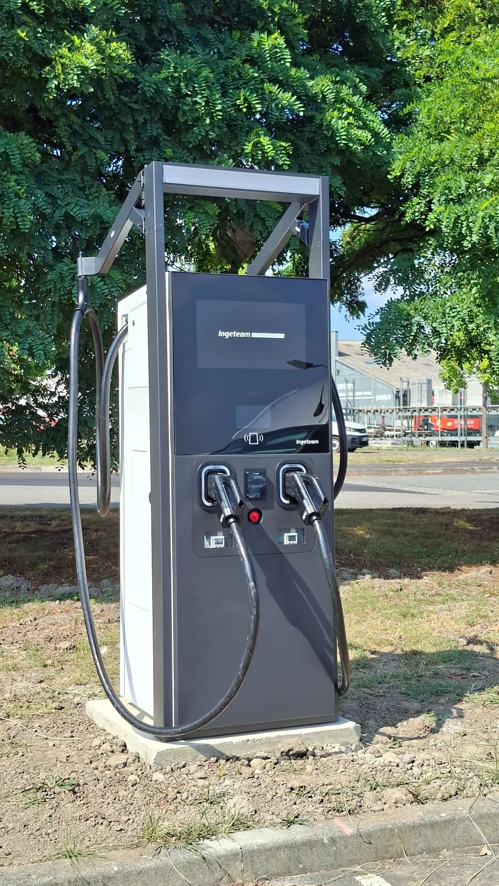 Borne de recharge rapide DC